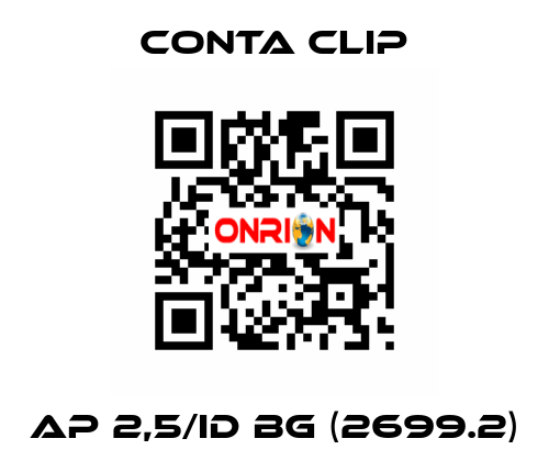 AP 2,5/ID BG (2699.2) Conta Clip