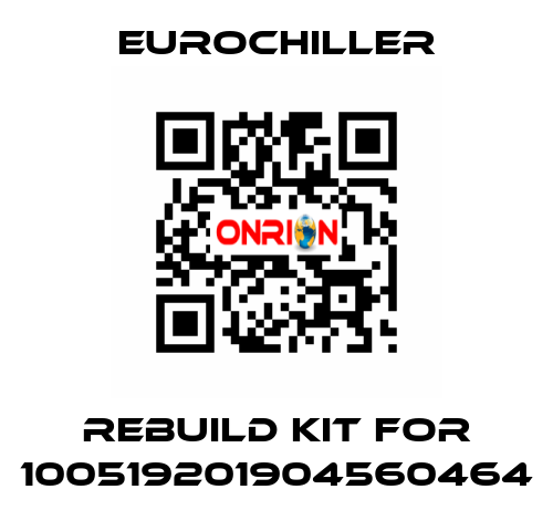 rebuild kit for 100519201904560464 EUROCHILLER