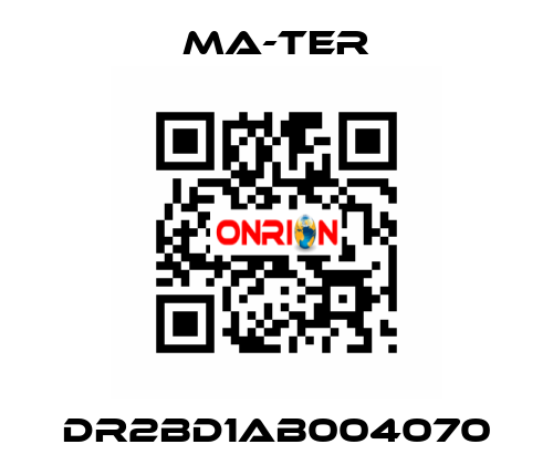 DR2BD1AB004070 MA-TER