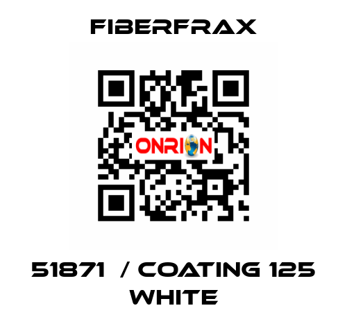 51871  / COATING 125 white Fiberfrax