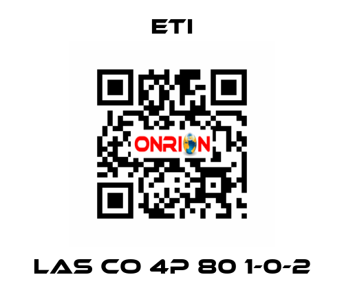 LAS CO 4P 80 1-0-2 Eti