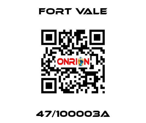 47/100003A Fort Vale