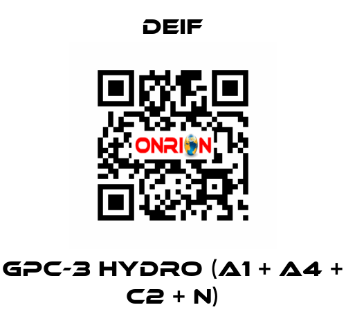 GPC-3 Hydro (A1 + A4 + C2 + N) Deif