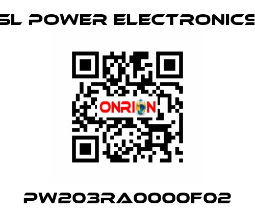 PW203RA0000F02 SL Power Electronics