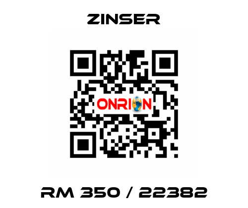 RM 350 / 22382 Zinser