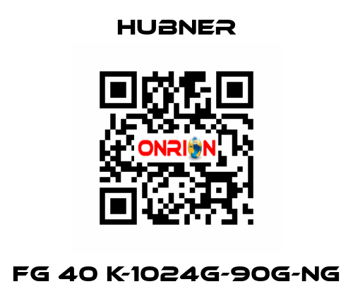 FG 40 K-1024G-90G-NG HUBNER