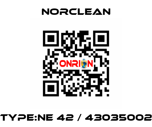 type:NE 42 / 43035002 Norclean