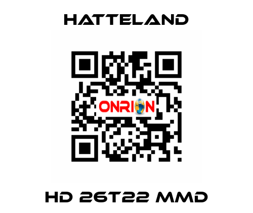 HD 26T22 MMD HATTELAND