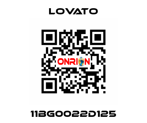 11BG0022D125 Lovato