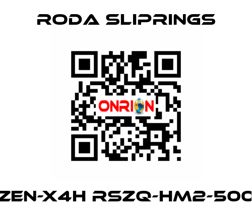 ZEN-X4H RSZQ-HM2-500 Roda Sliprings