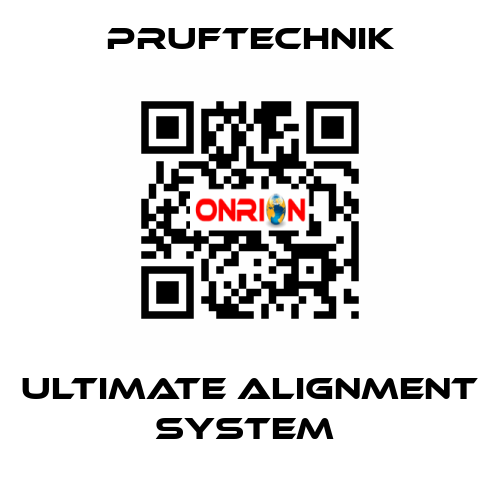 ULTIMATE ALIGNMENT SYSTEM  Pruftechnik