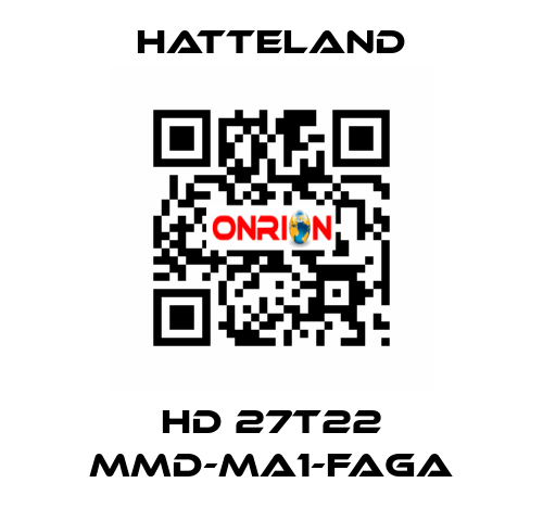 HD 27T22 MMD-MA1-FAGA HATTELAND