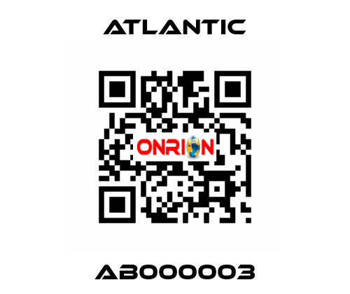 AB000003 Atlantic