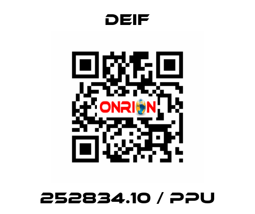 252834.10 / PPU Deif