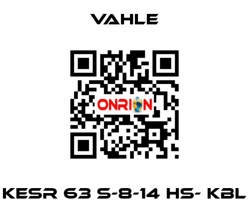 KESR 63 S-8-14 HS- KBL Vahle