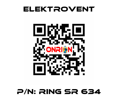 P/N: RING SR 634 ELEKTROVENT