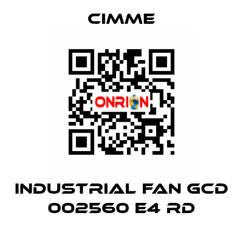 Industrial Fan GCD 002560 E4 RD Cimme