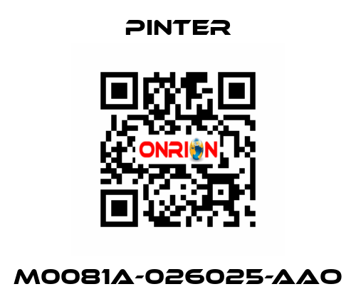 M0081A-026025-AAO Pinter