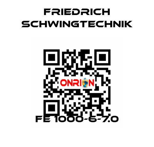 FE 1000-6-7.0 Friedrich Schwingtechnik