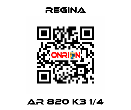 AR 820 K3 1/4 Regina