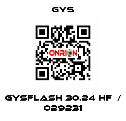 GYSFLASH 30.24 HF  / 029231 GYS