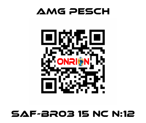 SAF-BR03 15 NC n:12 AMG Pesch