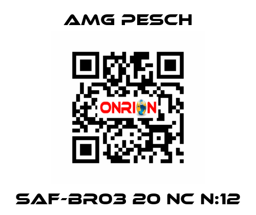 SAF-BR03 20 NC n:12 AMG Pesch