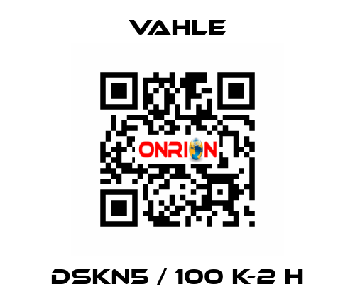 DSKN5 / 100 K-2 H Vahle