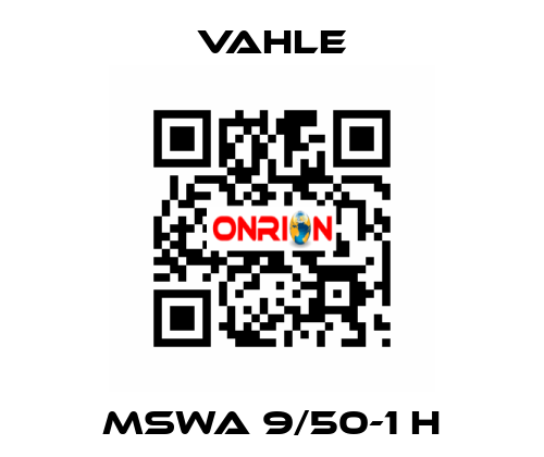 MSWA 9/50-1 H Vahle