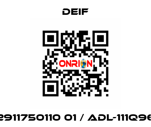 2911750110 01 / ADL-111Q96 Deif