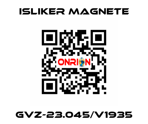 GVz-23.045/V1935 ISLIKER MAGNETE