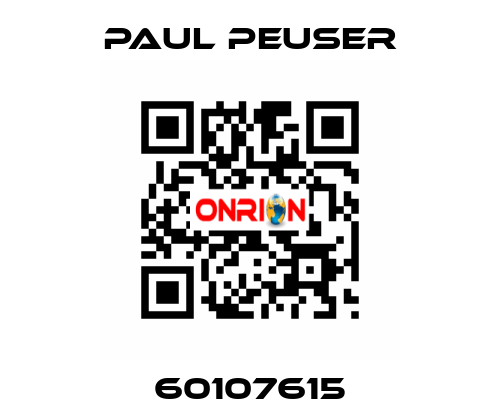 60107615 PAUL PEUSER