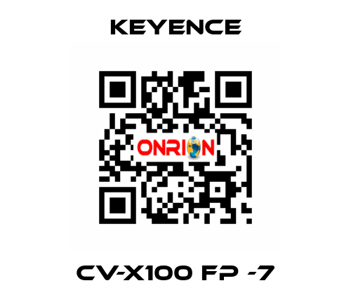 CV-X100 FP -7 Keyence