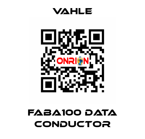 FABA100 DATA CONDUCTOR Vahle