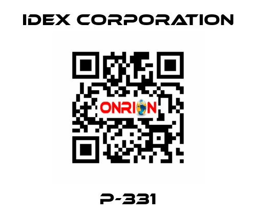 P-331 IDEX Corporation