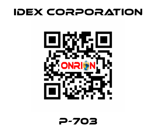 P-703 IDEX Corporation