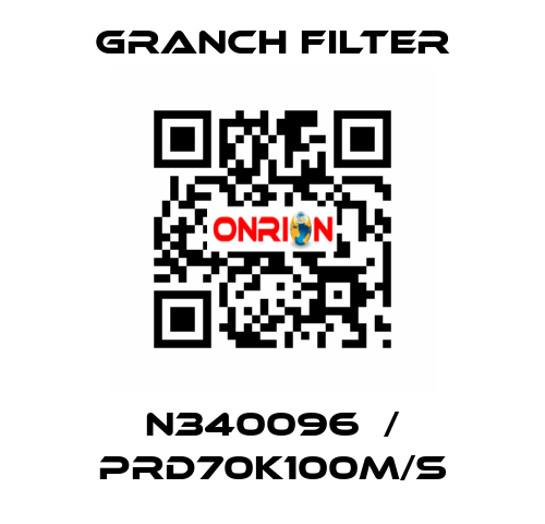 N340096  / PRD70K100M/S GRANCH FILTER