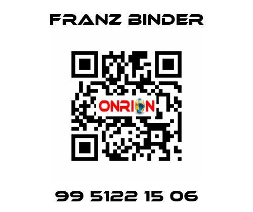 99 5122 15 06 FRANZ BINDER