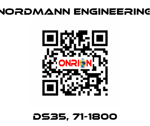 DS35, 71-1800 NORDMANN ENGINEERING