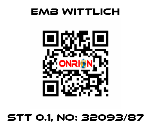 STT 0.1, NO: 32093/87 EMB Wittlich