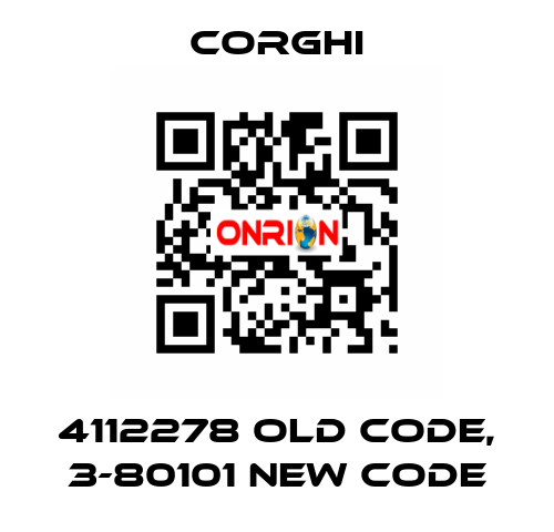 4112278 old code, 3-80101 new code Corghi