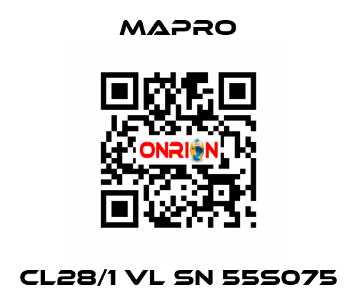 CL28/1 VL SN 55S075 Mapro