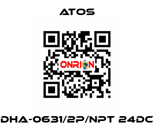 DHA-0631/2P/NPT 24DC Atos