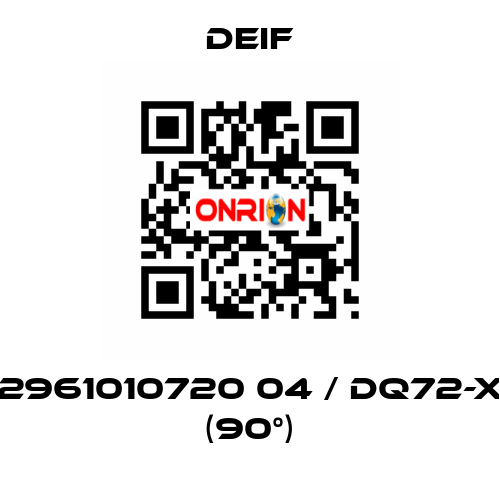 2961010720 04 / DQ72-x (90°) Deif