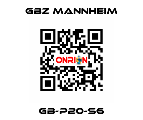 GB-P20-S6 GBZ MANNHEIM