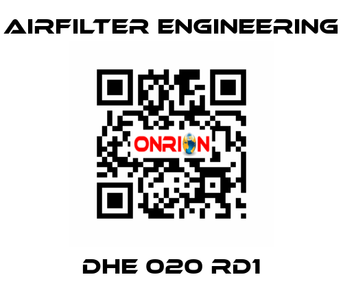 DHE 020 RD1 Airfilter Engineering