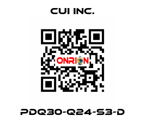 PDQ30-Q24-S3-D CUI Inc.