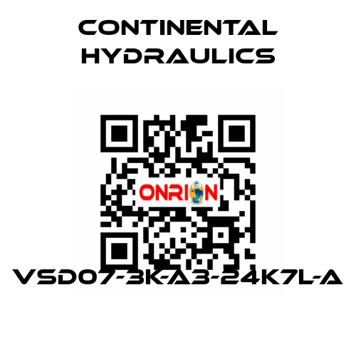 VSD07-3K-A3-24K7L-A Continental Hydraulics