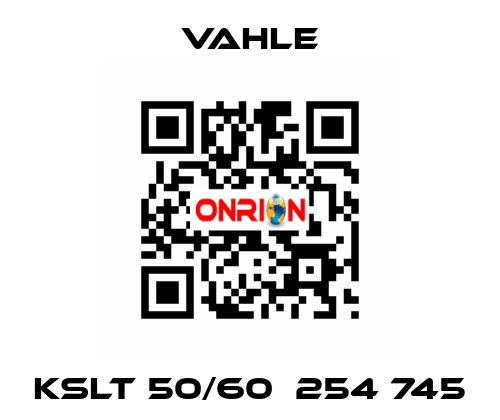 KSLT 50/60  254 745 Vahle