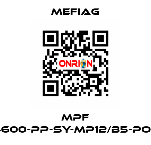 MPF 4600-PP-SY-MP12/B5-POF Mefiag